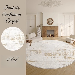 Thân Thiện Với Môi Tùy Chỉnh Kích Thước Lớn Faux Cashmere Thảm Mềm Mại Thoải Mái Thoáng Khí Máy Làm Khu Vực Thảm Bộ Cho Phòng Khách - Product Image 1