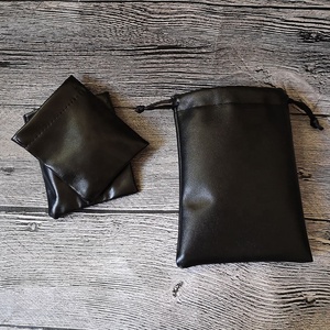 PU Leather <b>Drawstring</b> Pouch <b>Bag</b> - Product Image 2