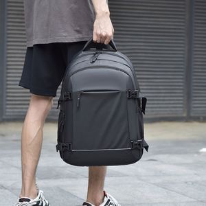 Công Suất Lớn Người Đàn Ông Đa Túi Máy Tính Xách Tay Giản Dị Ba Lô Biểu Tượng Tùy Chỉnh Phong Cách Mới Không Thấm Nước Nylon Polyester Lót PU Chất Liệu - Product Image 5