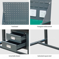 Banc de travail industriel robuste antistatique pour atelier avec rangement d'outils Banc de travail d'atelier personnalisable OEM