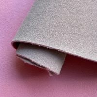 Rouleaux de tissu en daim synthétique imitation cuir de vache de 1,4 mm, matériaux en daim vegan brut, cuir synthétique Kulit Nubuck pour chaussures, sacs, bottes, décorations