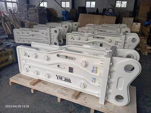 HB20G para Accesorio de <span class=keywords><strong>Martillo</strong></span> Hidráulico para Miniexcavadoras de 20 Toneladas - Demolición Eficiente de Roca y Hormigón - Product Image 3