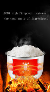 5 <span class=keywords><strong>litres</strong></span> noir poêle antiadhésive mise hors tension automatique ricco pot cuiseur à riz électrique pas cher - Product Image 6