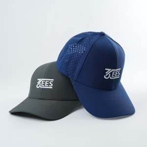 Gorras de Béisbol de 6 Paneles con Base de Encaje de Rizo, de la Mejor Calidad, con Perforación Láser, Logotipo Bordado Estructurado, Impresión de Imagen Personalizada - Product Image 1