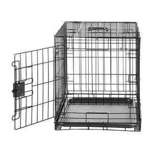 Kandang Anjing Lipat Dua Pintu dari Kawat Logam untuk Produksi Pabrik di Vietnam - Product Image 2