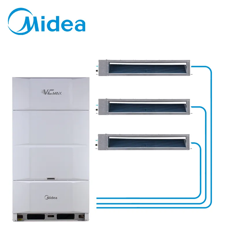 MideaマルチスプリットACユニット内蔵循環ファン16hp45kw冷却専用DCインバーター住宅用中央空調