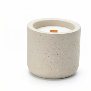 Ensemble de bougies parfumées artisanales en cire de soja personnalisables, sans fumée, parfum floral de temple, pour l'aromathérapie à domicile et les fêtes - Product Image 1