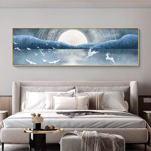 <span class=keywords><strong>Peinture</strong></span> murale luxueuse 120*40 avec éclairage, nouveaux produits, décoration <span class=keywords><strong>intérieure</strong></span> pour salon, objet d'art pour la <span class=keywords><strong>maison</strong></span> - Product Image 3