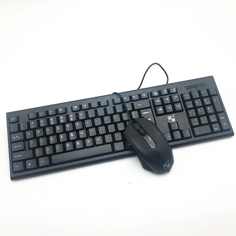 104-ключ, модная офисная игровая клавиатура для настольного компьютера, USB-проводная клавиатура и мышь