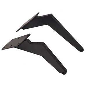 Modern Style Black Metal Legs Feet <b>Risers</b> for Sofa Chair Legs Hotel & Living Room Use - Product Image 3