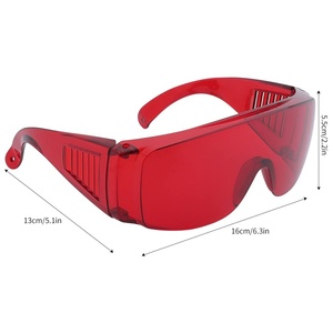 Dental Red Safety Goggles CE Certified Multi-Function for <b>Teeth</b> <b>Whitening</b> and Eye Protection During Dental Industry Work - Product Image 2