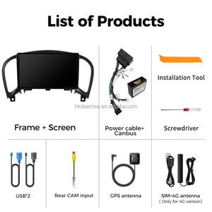 Autoradio Android 13 1280*720 IPS Car-play 8 cœurs 4G LTE Navigateur pour NISSAN JUKE YF15 2010-2014 - Product Image 5