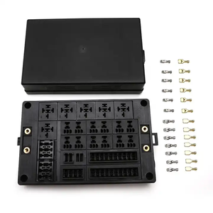 Boîte à fusibles <span class=keywords><strong>mini</strong></span> auxiliaire en plastique noir pour protection de circuit automobile, porte-<span class=keywords><strong>fusible</strong></span> - Product Image 5