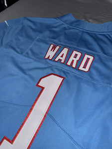 Nueva Camiseta de Tennessee 2026 # Camiseta de Fútbol Americano Cosida de 1 Cam Ward, Will <span class=keywords><strong>Levis</strong></span>, Jeffery Simmons, Warren Moon, Earl Campbell - Product Image 5