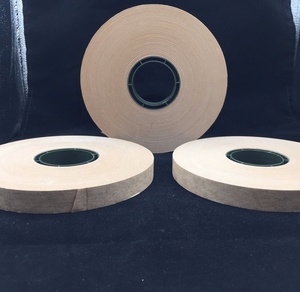 Money Banding <strong>Tape</strong> 20mm White <strong>Brown</strong> Paper Roll for Currency Strapping Machine Cash Strap Paper Packaging Strapping Kraft Paper - Product Image 5