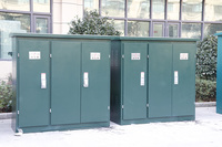 Transformador Montado en Plataforma YB27-12 12kV/400V 630A 50/60Hz Tipo Americano, Subestación Prefabricada/Subestación Compacta