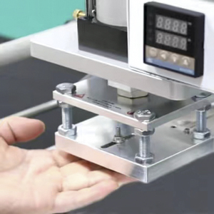 Factory Customized Plastic Turnover Box Crate Pneumatic Hot Foil Stamping Machine Gilding Press Machine Heat Press Machine