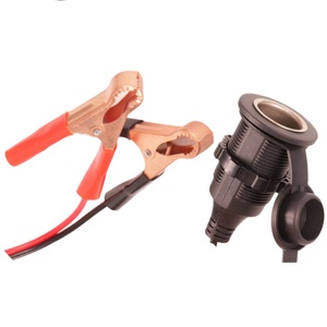 Prise allume-cigare automobile haute puissance pour charge d'urgence, montage sur panneau, 12V/24V, fils en cuivre pur - Product Image 4