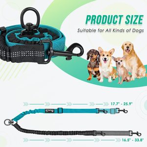 Correa Retráctil Resistente 2 en 1 para Perros, Correa Doble Antitirones con Cinturón de Seguridad para Coche para Perros Grandes - Product Image 4