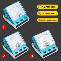 Accessoires d'équipement d'expérimentation électrique pour le collège : interrupteur unipolaire double-throw, support de lampe, résistance petite