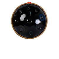 Factory Supply Handpan Drums Sets 9 Notes Steel Hand Drum with Soft Hand Pan Bag/Stand Percussion Instruments Drum