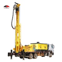 Forageuse Rotative Hydraulique Profonde DTH à Prix Avantageux, 150m 200m 300m, pour Puits d'Eau