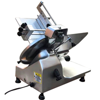 Nouvelle trancheuse à viande congelée électrique automatique de 30 cm, usage commercial intensif, lame en acier inoxydable, épaisseur réglable, haute performance