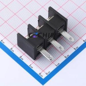 DBT30H-11.0-3P-BK-P Barrier Terminal Block Through hole Component (THT),P=11mm Connector 11mm 30A 300V - Product Image 2
