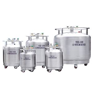 Tanque criogénico a granel LN2 con tasa de evaporación reducida, frasco Dewar de nitrógeno líquido autopresurizado de 50l para semen congelado - Product Image 4