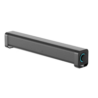 Haut-parleur portable 4 touches sans fil, Mini barre de son bt, haut-parleurs système home cinéma avec boîte de couleurs