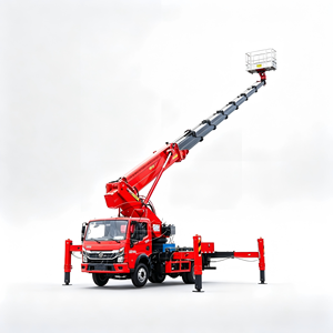 รถบรรทุกติดตั้งเครนยกของแบบยืดหดได้ DONGFENG 4x2 ระยะยกสูง 20-45 เมตร ผลิตจากโรงงานโดยตรง - Product Image 4