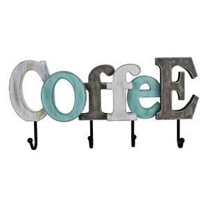 Modern Mug Kitchen Coffee Bar Storage Display kids coat decorative wall mounted cup hook