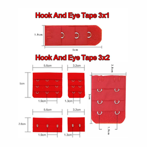 カスタムレディースブラ下着アクセサリー、ブラフックとアイテープのバックアップ、女性用フックブラバックエクステンダー - Product Image 6