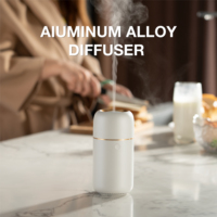 Diffuseur d'arômes portable haut de gamme, simple et neuf, en alliage d'aluminium pour la maison