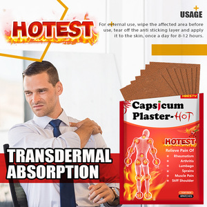 唐辛子の痛みパッチ多孔質OEM ODMホットトウガラシ石膏 - Product Image 6