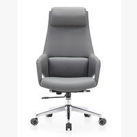 Foshan chaise de bureau moderne de luxe en cuir artificiel chaise de direction chaise de travail pivotante
