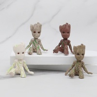 Décorations de jouets Mini Groot pour aquarium, petit ornement pour aquarium, décoration Baby Groot, excellentes idées cadeaux