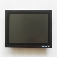 15 pulgadas de vídeo compuesto RCA BNC AV 1500 NITs luz del sol legible Full IP67 Monitor LCD a prueba de agua