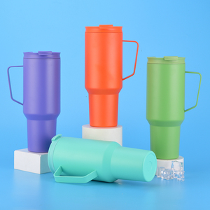 2025 <span class=keywords><strong>New</strong></span> Arrival đôi tường cách điện nhiệt cup thiết kế 40oz 1200ml du lịch xe cốc cà phê có nắp đậy - Product Image 3