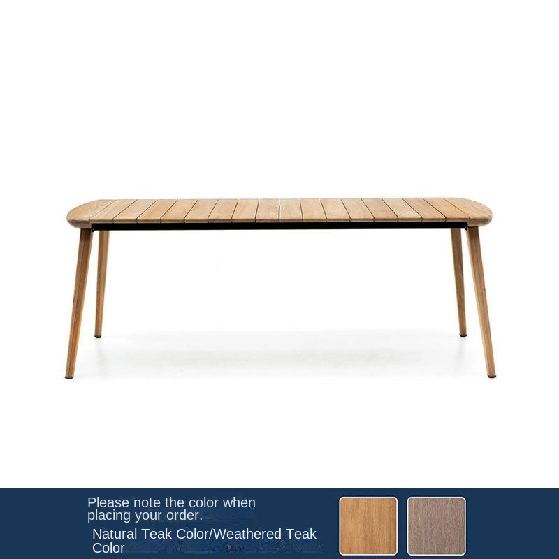 Mesa larga de teca "160*90 * H75cm"