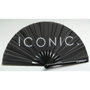 Abanico Publicitario de Kung <span class=keywords><strong>Fu</strong></span> con Diseño Personalizado, Abanico Grande de Bambú y Plástico con Tela - Product Image 3