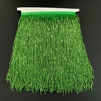 2025 gros 14cm cristal perlé paillettes gland frange perles de verre ruban passementerie pour robe décoration frange veste