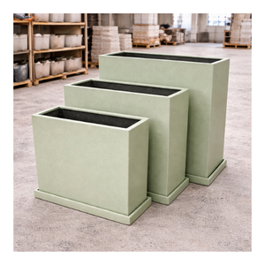 Durable Lightweight Eco-Friendly Hand-Carved Sustainable Lightweight For Home and Garden Highest Quality Fiberglass Planter <b>Pots</b> - Product Image 1