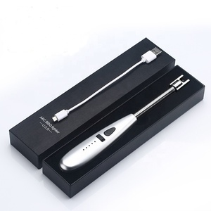 Bán Sỉ Bật Lửa Nến Điện Tùy Chỉnh Đa Năng Bật Lửa Hình Cung <span class=keywords><strong>Usb</strong></span> Cho Nến Bbq Bật Lửa Nến Đen - Product Image 6