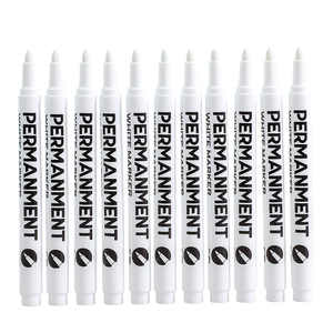Marqueur permanent MagiArt non amovible Graffiti couleur blanche <span class=keywords><strong>stylo</strong></span> marqueur permanent étanche <span class=keywords><strong>stylo</strong></span> marqueur <span class=keywords><strong>blanc</strong></span> <span class=keywords><strong>indélébile</strong></span> - Product Image 2