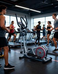 Petit appareil de fitness à domicile, machine <span class=keywords><strong>elliptique</strong></span> à commande magnétique électrique, ultra-silencieuse, écran LCD, acier, perte de poids, vente en gros transfrontalière - Product Image 3