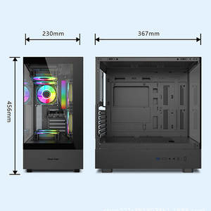 Casing <span class=keywords><strong>PC</strong></span> Berkualitas Tinggi untuk Desktop, Mendukung Motherboard <span class=keywords><strong>Micro</strong></span> <span class=keywords><strong>ATX</strong></span> dan ITX, Kaca Tempered, Casing <span class=keywords><strong>PC</strong></span> Gaming <span class=keywords><strong>ATX</strong></span> - Product Image 6