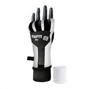 Guantes de Entrenamiento de Boxeo Fighter Bro con Acolchado de Espuma, Protección de Nudillos de PVC, Correa Ajustable para Uso en el Gimnasio, Todas las Temporadas - Product Image 1