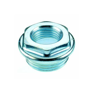 ข้อต่อเหล็กหล่อเหล็กคาร์บอนชุบสังกะสีแรงดันสูง1 "x 3/8" สำหรับงานประปาสารเคมี - Product Image 2