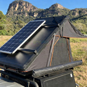 เต็นท์หลังคารถแบบสามเหลี่ยมน้ำหนักเบา ผ้าใบแคนวาส โครงอะลูมิเนียมแข็งแรง สำหรับใช้งานกลางแจ้ง - Product Image 4